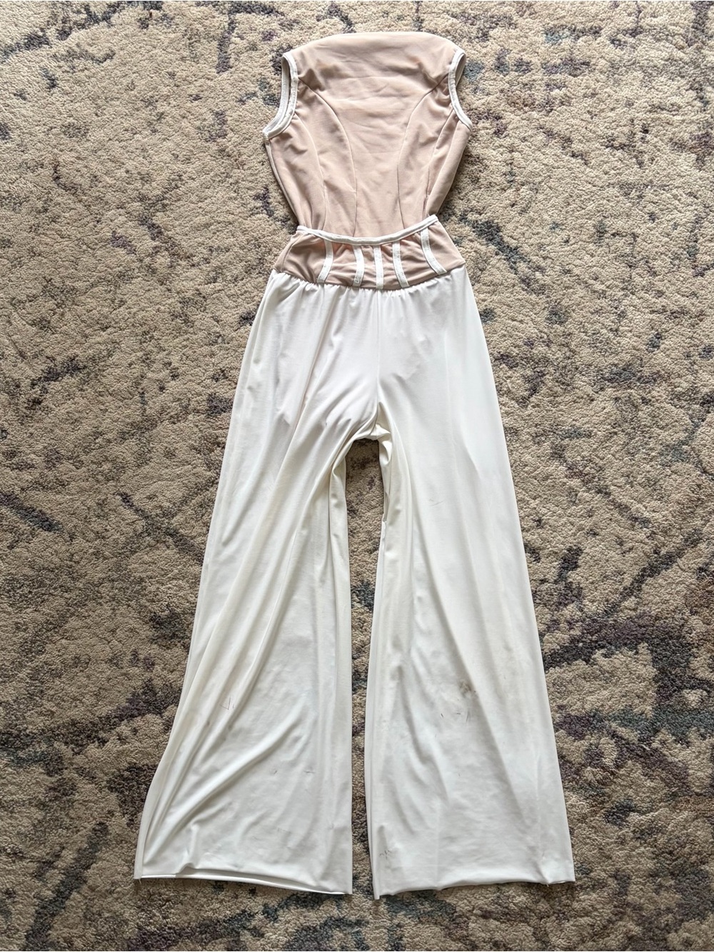 Custom Wesley Tang White Dance Costume